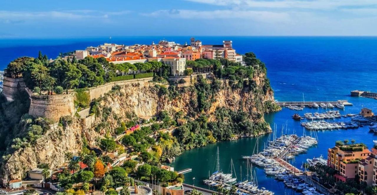 Luxurious Flat At 5 Min By Walk To Monaco, Free Parking And Sea View Apartment Beausoleil Ngoại thất bức ảnh