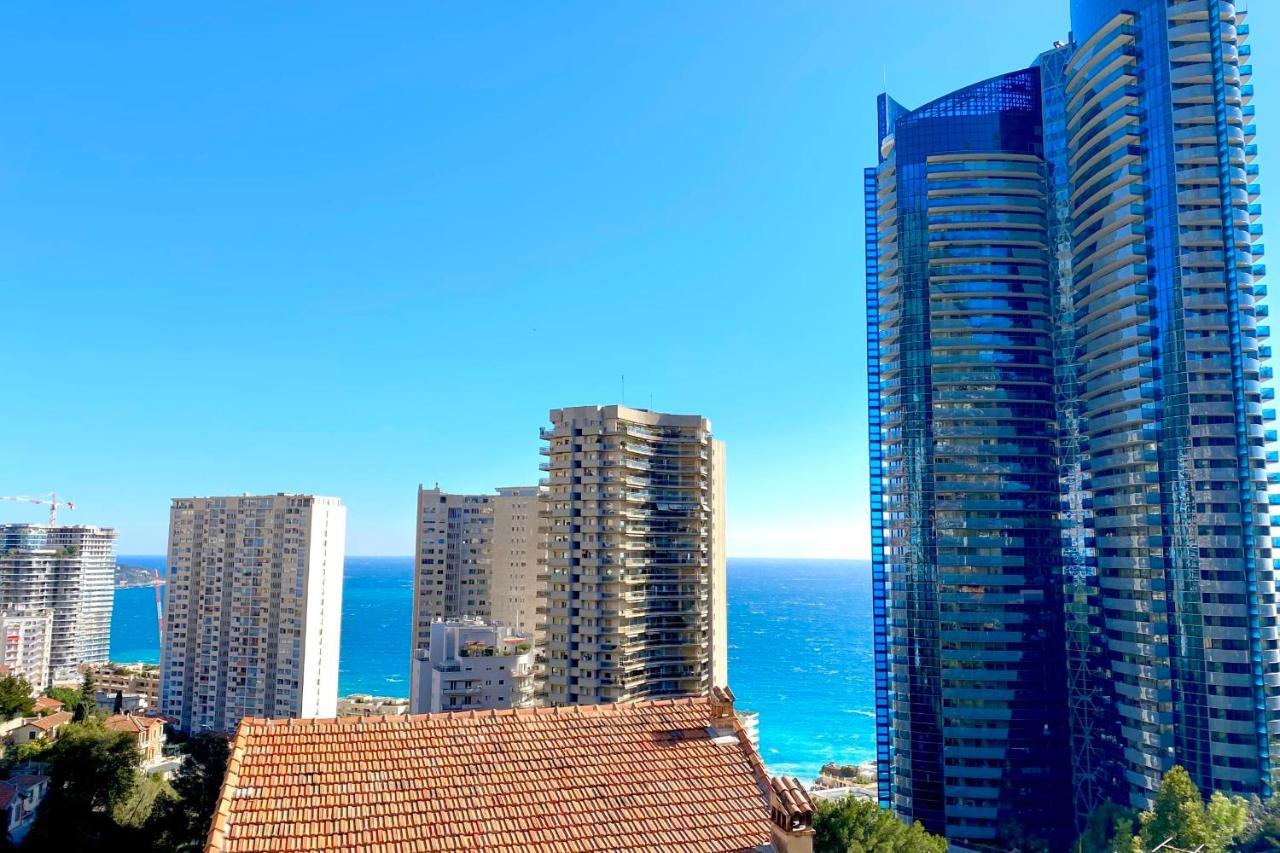 Luxurious Flat At 5 Min By Walk To Monaco, Free Parking And Sea View Apartment Beausoleil Ngoại thất bức ảnh
